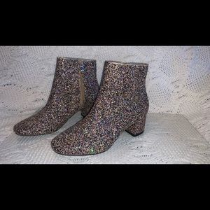 GLITTER ANKLE BOOTS by Cape Robbin